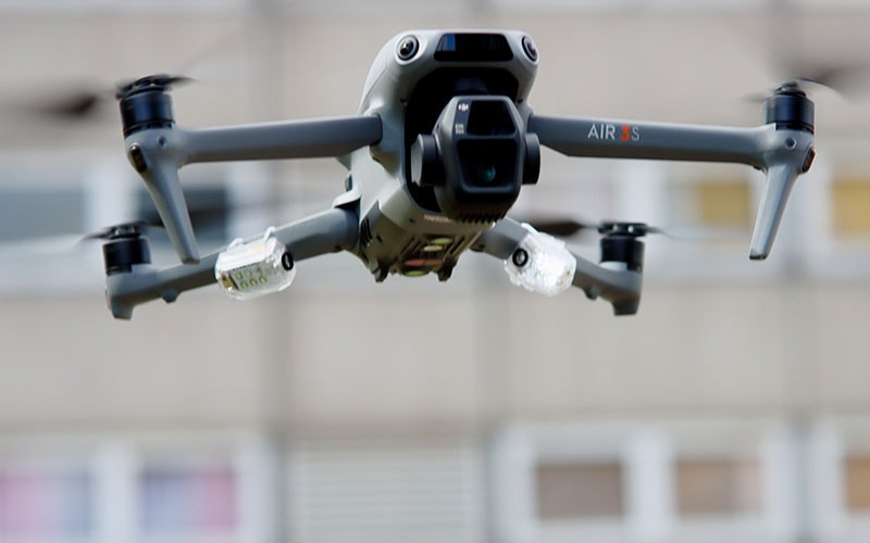 DJI Air 3S in flight
